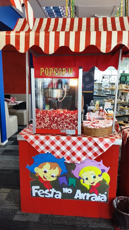 Barraquinha de pipoca Festas e Cia Eventos