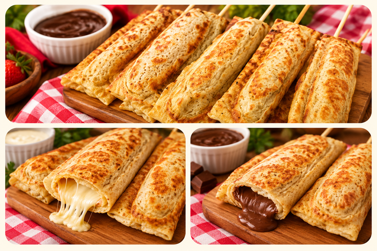 Crepes no Palito Festas e Cia