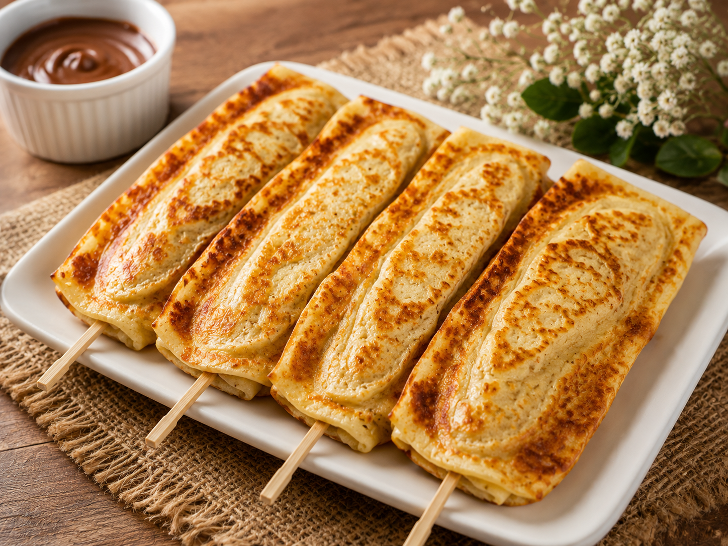 Crepes no Palito