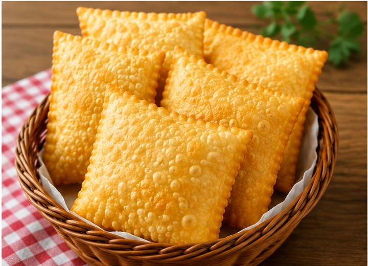 Mini pastéis crocantes