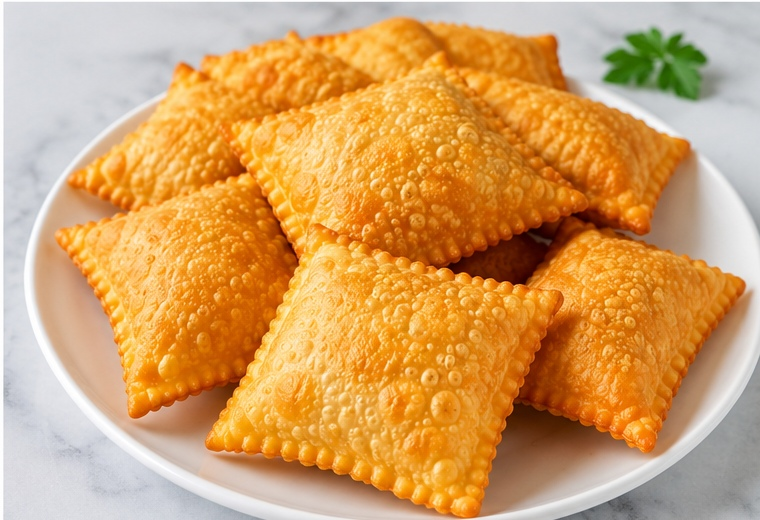 Mini pastéis crocantes