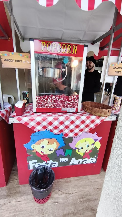 Pipoca doce na estrutura temática