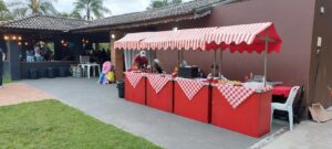 Barraquinhas para festas eventos.